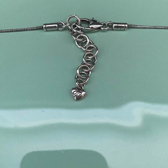 Brighton Double Sided Adjustable Necklace Gold and Black - Picture 5 of 6